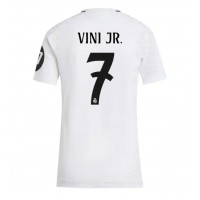 Maglie da calcio Real Madrid Vinicius Junior #7 Prima Maglia Femminile 2024-25 Manica Corta